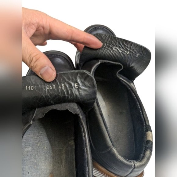 Gucci Vintage Mens Leather Loafers Size: EU 42 - Picture 3 of 14